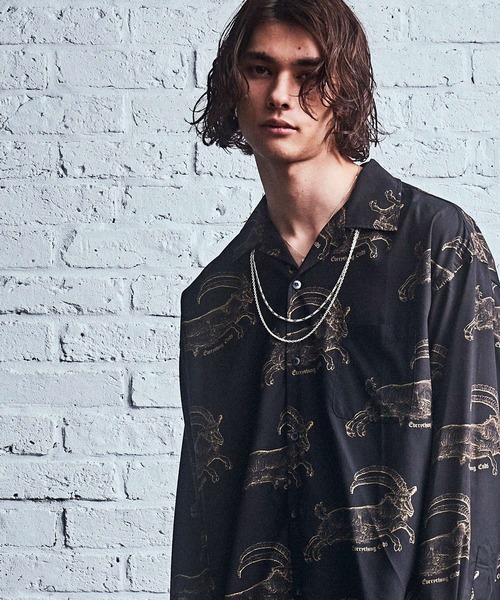 MSML（エムエスエムエル）の「GOAT LONG SLEEVE SHIRT（シャツ/ブラウス・メンズ・ブラック/ホワイト・S/L/M）」の3枚目の写真