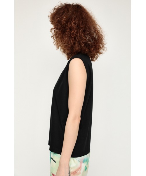 SLY(スライ)の「MERCERIZE BASIC T/T ベーシック タンクトップ(タンクトップ・レディース・ホワイト/ブルー/ブラック/オレンジ/クリアレッド/グレー・FREE)」の18枚目の写真