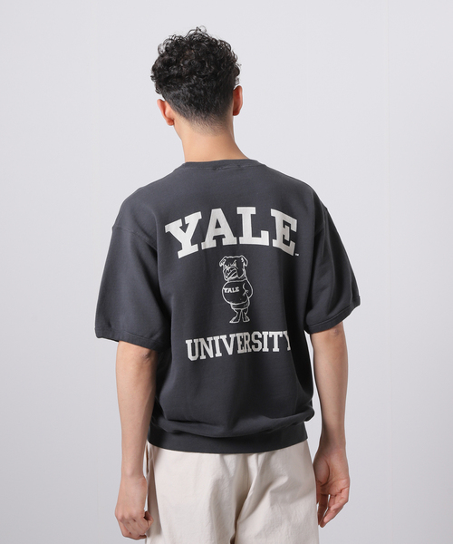 JOURNAL STANDARD(ジャーナルスタンダード)の「【YALE×JOURNAL STANDARD】別注 ハーフスリーブスウェットTシャツ(Tシャツ/カットソー・メンズ・ネイビー/コバルトブルー/ブラックミックス/ホワイト・LARGE/MEDIUM)」の22枚目の写真