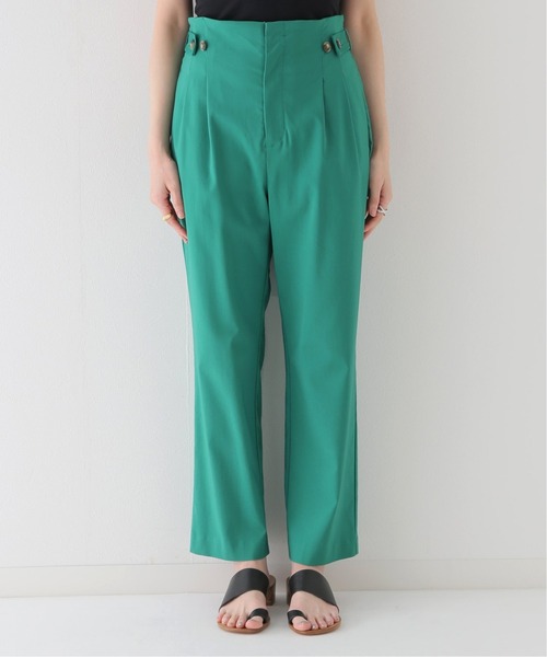 JOURNAL STANDARD relume(ジャーナルスタンダード レリューム)の「サイドボタンストレッチパンツ(その他パンツ・レディース・ピンク/グリーン/ホワイト・36/38)」の8枚目の写真