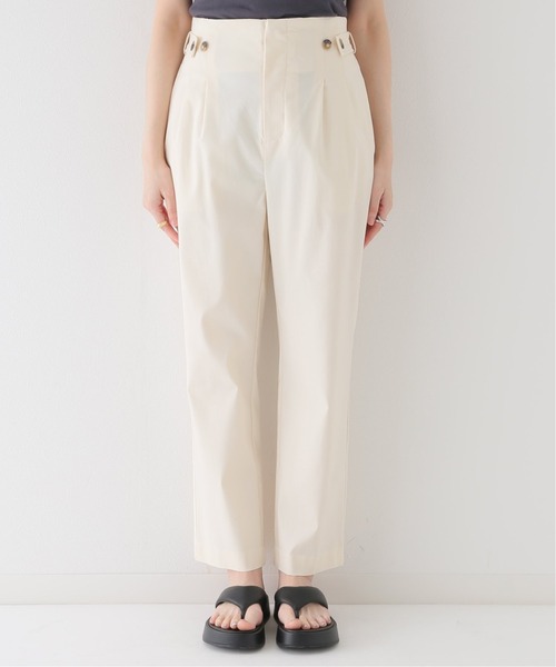 JOURNAL STANDARD relume(ジャーナルスタンダード レリューム)の「サイドボタンストレッチパンツ(その他パンツ・レディース・ピンク/グリーン/ホワイト・36/38)」の6枚目の写真