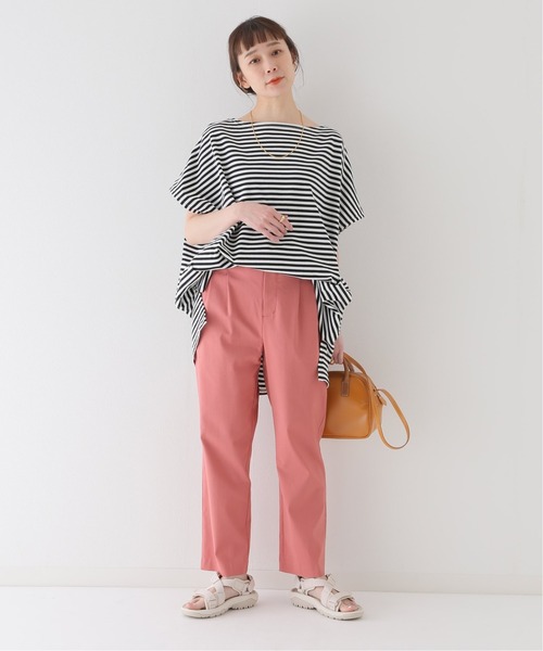 JOURNAL STANDARD relume(ジャーナルスタンダード レリューム)の「サイドボタンストレッチパンツ(その他パンツ・レディース・ピンク/グリーン/ホワイト・36/38)」の16枚目の写真