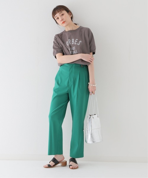 JOURNAL STANDARD relume(ジャーナルスタンダード レリューム)の「サイドボタンストレッチパンツ(その他パンツ・レディース・ピンク/グリーン/ホワイト・36/38)」の14枚目の写真