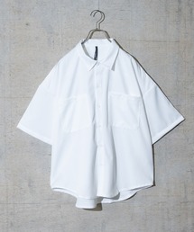 JOHN'S CLOSET | 【i】ポリツイルルーズフィットワークシャツ/ビッグシャツ 半袖(シャツ/ブラウス)