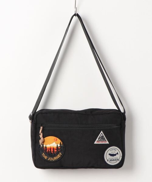KALLMEYER /カルメイヤーショルダーバッグ セール】ワッペン横型ショルダーバッグ（ショルダーバッグ