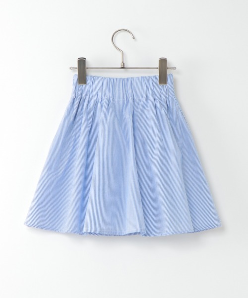 ikka（イッカ）の「インナーパンツ付きギャザースカート（100~160cm）（スカート・キッズ・ネイビー/ブルー/マスタード・160/100/110/120/130/140/150）」の7枚目の写真