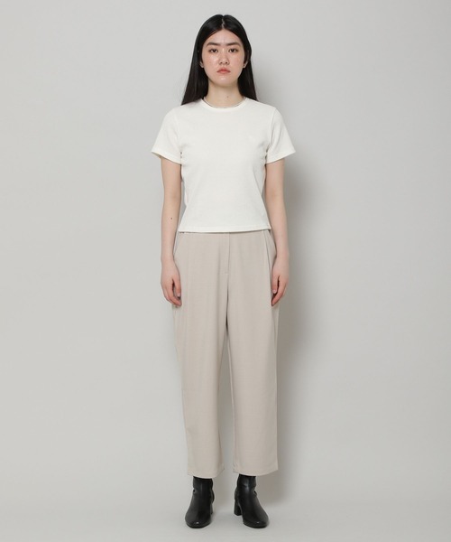 ALAND(エーランド)の「3.3 Field Trip/3.3 LOGO TEE 2285627(Tシャツ/カットソー・レディース・ネイビー/イエロー/セージグリーン/アイボリー・FREE)」の6枚目の写真