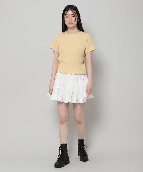 ALAND(エーランド)の「3.3 Field Trip/3.3 LOGO TEE 2285627(Tシャツ/カットソー・レディース・ネイビー/イエロー/セージグリーン/アイボリー・FREE)」の9枚目の写真