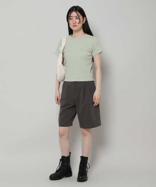 ALAND(エーランド)の「3.3 Field Trip/3.3 LOGO TEE 2285627(Tシャツ/カットソー・レディース・ネイビー/イエロー/セージグリーン/アイボリー・FREE)」の12枚目の写真