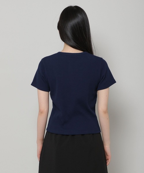 ALAND(エーランド)の「3.3 Field Trip/3.3 LOGO TEE 2285627(Tシャツ/カットソー・レディース・ネイビー/イエロー/セージグリーン/アイボリー・FREE)」の19枚目の写真