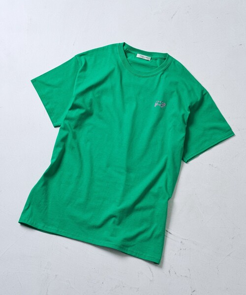 FREAK'S STORE(フリークスストア)の「ナポリタンTシャツ(Tシャツ/カットソー・レディース・ホワイト/チャコールグレー/グリーン・フリ-)」の19枚目の写真