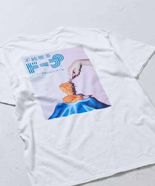 FREAK'S STORE(フリークスストア)の「ナポリタンTシャツ(Tシャツ/カットソー・レディース・ホワイト/チャコールグレー/グリーン・フリ-)」の17枚目の写真