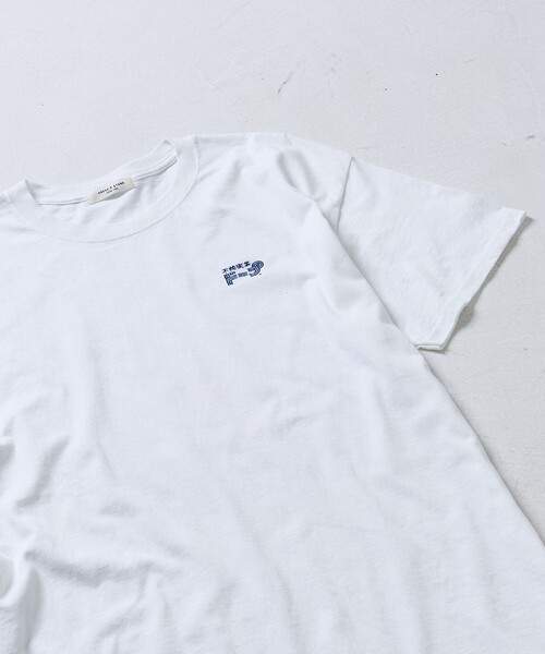 FREAK'S STORE(フリークスストア)の「ナポリタンTシャツ(Tシャツ/カットソー・レディース・ホワイト/チャコールグレー/グリーン・フリ-)」の11枚目の写真