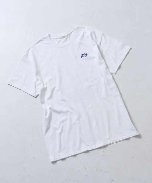 FREAK'S STORE(フリークスストア)の「ナポリタンTシャツ(Tシャツ/カットソー・レディース・ホワイト/チャコールグレー/グリーン・フリ-)」の22枚目の写真