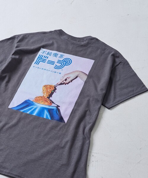 FREAK'S STORE(フリークスストア)の「ナポリタンTシャツ(Tシャツ/カットソー・レディース・ホワイト/チャコールグレー/グリーン・フリ-)」の20枚目の写真