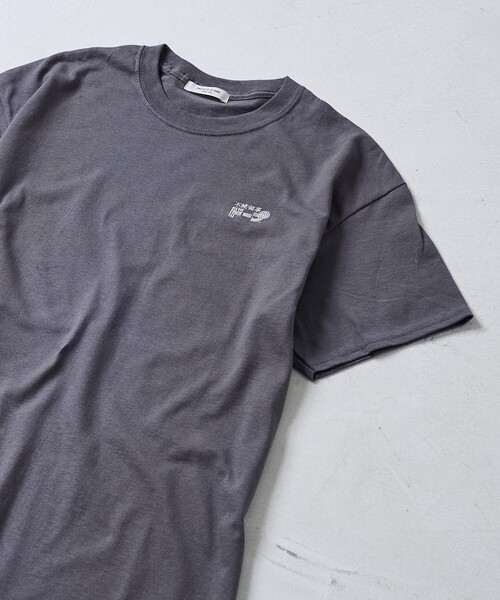 FREAK'S STORE(フリークスストア)の「ナポリタンTシャツ(Tシャツ/カットソー・レディース・ホワイト/チャコールグレー/グリーン・フリ-)」の18枚目の写真