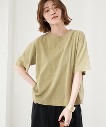 earth music&ecology | ピグメントダイ半袖プルオーバー(Tシャツ/カットソー)