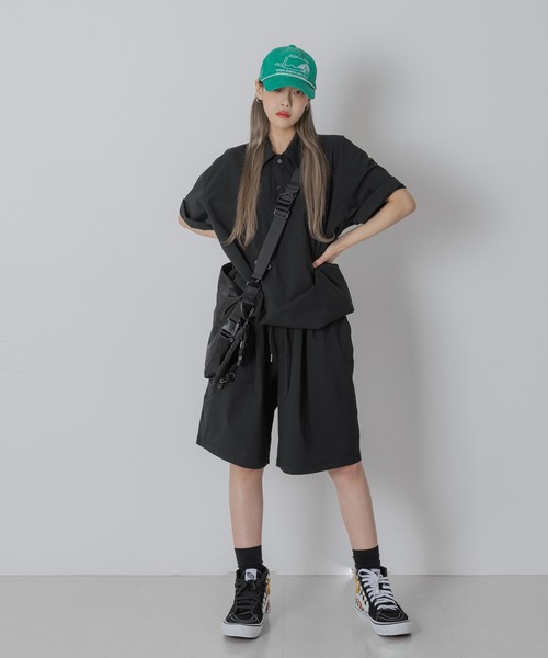 FOLLOWIN（フォロウィン）の「ポケットクロスバッグ（ショルダーバッグ・メンズ・ブラック・ONE SIZE）」の10枚目の写真