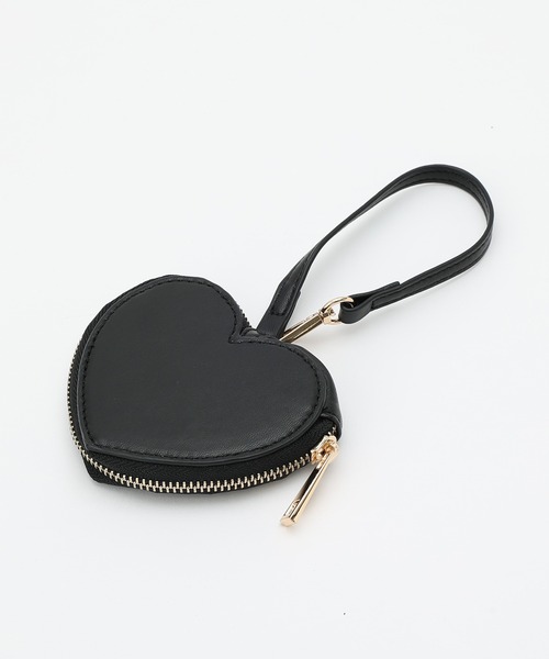 one after another NICE CLAUP（ワンアフターアナザーナイスクラップ）の「ハートポーチ付きトートバッグ（トートバッグ・レディース・オフホワイト/ブラック/レオパード・FREE）」の7枚目の写真