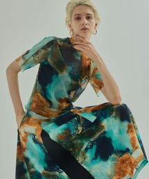 UNITED TOKYO | アーリアルアートシアーハーフトップ(Tシャツ/カットソー)