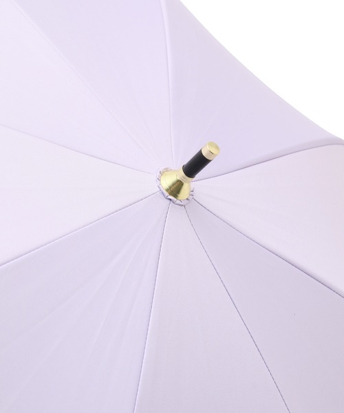 Wpc.（ダブリュピーシー）の「【Wpc.】晴雨兼用/遮光クラシックフリルパラソル（長傘・レディース・ラベンダー/ブラック/ベージュ・FREE）」の4枚目の写真