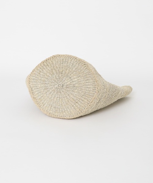 URBAN RESEARCH DOORS（アーバンリサーチドアーズ）の「アフリカンスクエア　ムツリマ編みサイザルバッグ（トートバッグ・レディース・グレー/カーキ・-）」の6枚目の写真