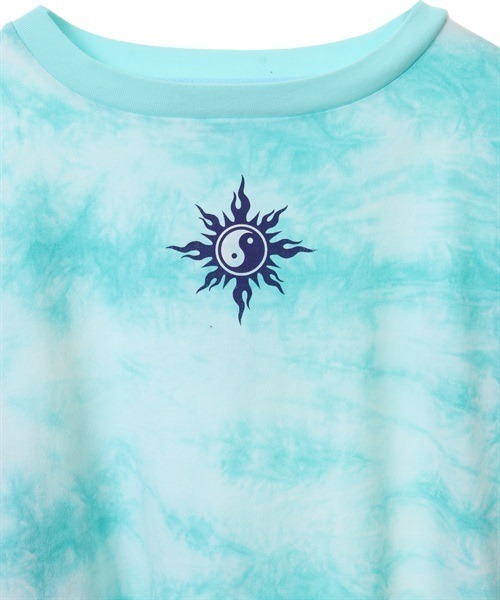 Candy Stripper(キャンディストリッパー)の「MISCHIEVOUS TIE DYE トップス(Tシャツ/カットソー・レディース・ライトブルー/ライトグリーン/パープル・2)」の14枚目の写真