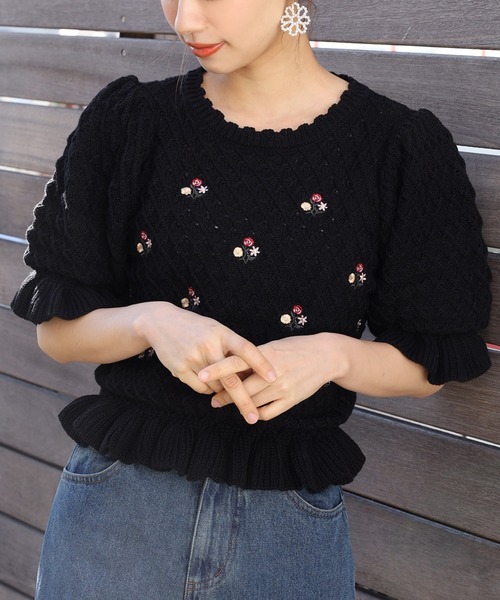 ブランド古着 半袖ニット ニット セーター One After Another Nice Claup ワンアフターアナザーナイスクラップ のファッション通販 Zozoused ブランド古着 半袖ニット ニット セーター One After Another Nice Claup ワンアフターアナザーナイスクラップ のファッション通販 Zozoused