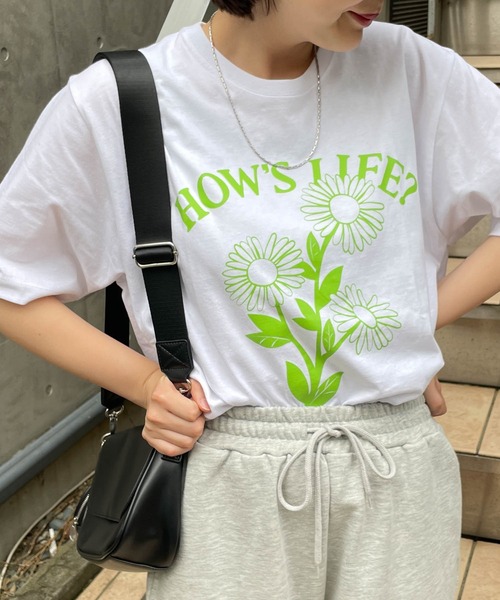 WEGO(ウィゴー)の「WEGO/ロゴモチーフ半袖T2(Tシャツ/カットソー・メンズ・その他1/その他4/その他3/その他2/その他5・SMALL/MEDIUM/LARGE)」の1枚目の写真