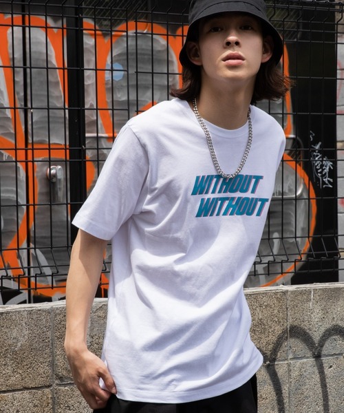 WEGO(ウィゴー)の「WEGO/ロゴモチーフ半袖T2(Tシャツ/カットソー・メンズ・その他1/その他4/その他3/その他2/その他5・SMALL/MEDIUM/LARGE)」の3枚目の写真