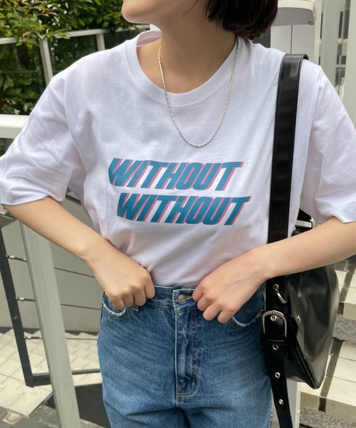 WEGO(ウィゴー)の「WEGO/ロゴモチーフ半袖T2(Tシャツ/カットソー・メンズ・その他1/その他4/その他3/その他2/その他5・SMALL/MEDIUM/LARGE)」の7枚目の写真