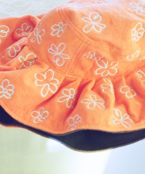 Casselini（キャセリーニ）の「【そわんわん×Casselini】Casselini(キャセリーニ)Sunny flower hat（ハット・レディース・オレンジ・FREE）」の6枚目の写真
