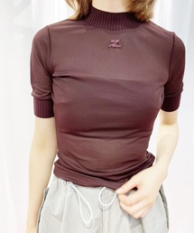 【courreges/クレージュ】HORT SLEEVES SECOND SKIN TOP