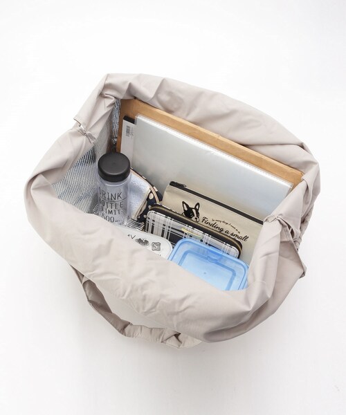 212 KITCHEN STORE(トゥワントゥキッチンストア)の「◆smooth moss ショッピングバスケットバッグ GRAY(エコバッグ/サブバッグ・レディース・その他・00)」の4枚目の写真