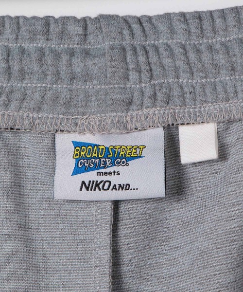 niko and...(ニコアンド)の「【LA FOOD SHOP】コラボトラックパンツ(スウェットパンツ・メンズ・ブラック/グレー/ブルー・MEDIUM/LARGE)」の12枚目の写真