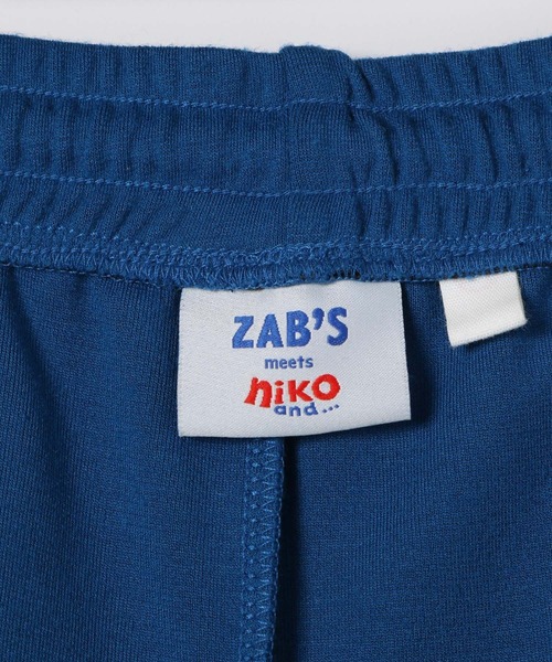 niko and...(ニコアンド)の「【LA FOOD SHOP】コラボトラックパンツ(スウェットパンツ・メンズ・ブラック/グレー/ブルー・MEDIUM/LARGE)」の18枚目の写真