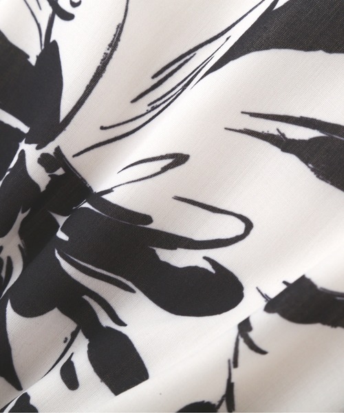 PROPORTION BODY DRESSING（プロポーションボディドレッシング）の「サマーフラワーフレアワンピース / 1212240708（ワンピース・レディース・ホワイト系その他/ブラック/グリーン・SMALL/MEDIUM）」の14枚目の写真