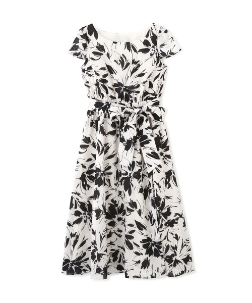 PROPORTION BODY DRESSING（プロポーションボディドレッシング）の「サマーフラワーフレアワンピース / 1212240708（ワンピース・レディース・ホワイト系その他/ブラック/グリーン・SMALL/MEDIUM）」の15枚目の写真