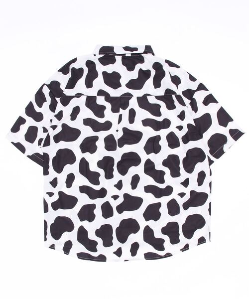 Right-on(ライトオン)の「【WEB限定】 総柄シャツ(シャツ/ブラウス・メンズ・ピンク/ダークグレー/ブラック/ブルー/ブラック×ブルー/グレー/サックスブルー/ライム/グリーン/ホワイト/ブラック×レッド・L/M/XL)」の12枚目の写真