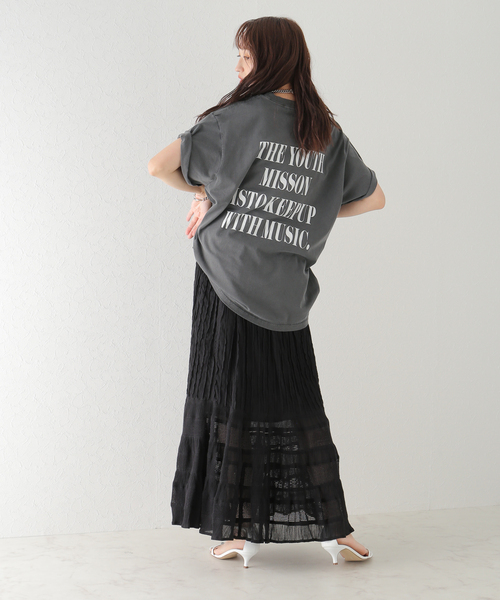 plage（プラージュ）の「ROCK photo bigTシャツ（Tシャツ