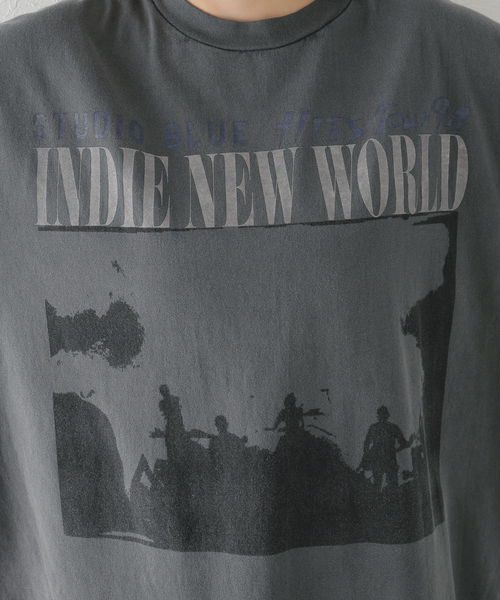 Plage - Plage ROCK photo bigTシャツ plage（プラージュ）の「ROCK photo bigTシャツ（Tシャツ