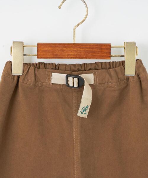 Gramicci（グラミチ）の「【別注】＜GRAMICCI（グラミチ）＞ EX GRAMICCI ツイル バルーンパンツ 100-130cm（チノパンツ・キッズ・ダークグレー/ブラウン・100cm/120cm/130cm/110cm）」の4枚目の写真
