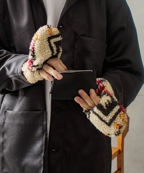 PENDLETON（ペンドルトン）の「【PENDLETON/ペンドルトン】別注HARDING ボアグローブ 手袋 ミトン フリース（手袋・メンズ・ホワイト系その他/ブラック系その他/ベージュ系その他・FREE）」の17枚目の写真