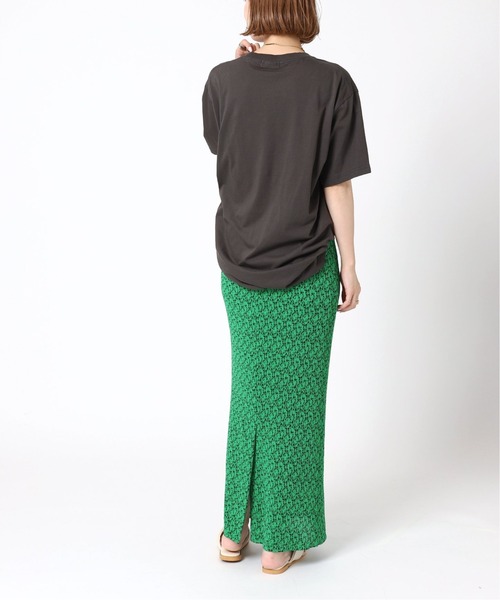 B.C STOCK（ベーセーストック）の「フラワープリーツタイトスカート（スカート・レディース・ブラック/ブラウン/グリーン・FREE）」の14枚目の写真