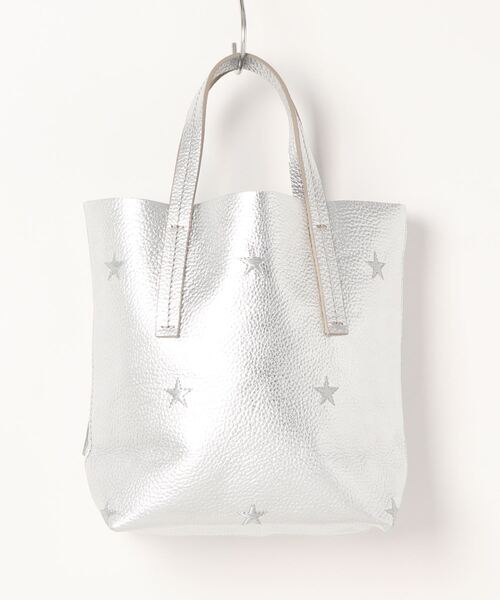 【NUR ヌール】　星柄刺繍ミニレザートートバッグ　美品 NUR ヌール】 星柄刺繍ミニレザートートバッグ 美品 - メルカリ