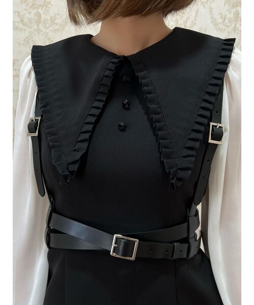 EATME（イートミー）の「BIGカラータイトワンピース（ワンピース・レディース・グレー/ブラック/その他1・SMALL/MEDIUM）」の5枚目の写真