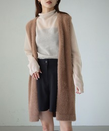 【cheriella】WEB限定フェザーニットベスト