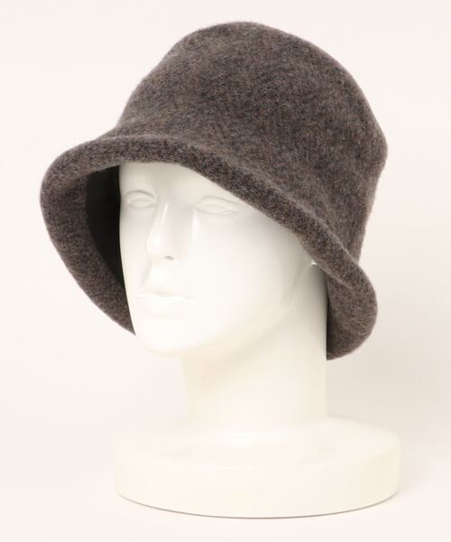 human woman（ヒューマンウーマン）の「◆ヘリンボーン柄ハット（ハット・レディース・カーキ/グレー系その他・FREE）」の9枚目の写真