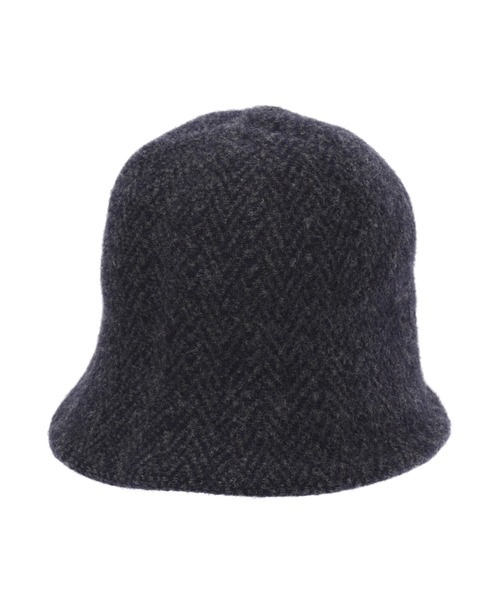 human woman（ヒューマンウーマン）の「◆ヘリンボーン柄ハット（ハット・レディース・カーキ/グレー系その他・FREE）」の13枚目の写真