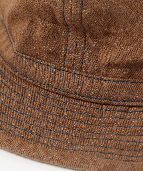 Buzz Rickson's(バズリクソンズ)の「BUZZ RICKSON'S / HAT WORKING BROWN ワーキング ブラウン デニム ハット(ハット・メンズ・ブラウン・7 1/2)」の4枚目の写真